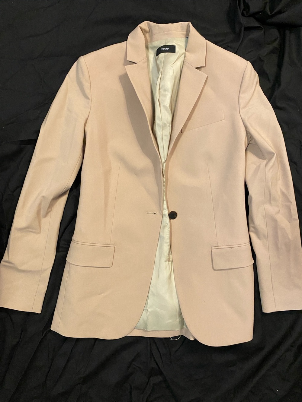 Theory Women's Light Blush Single-Button Blazer